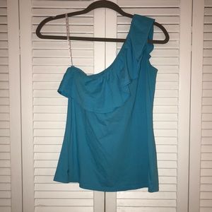 Lilly Pulitzer One Shoulder Top Size Small